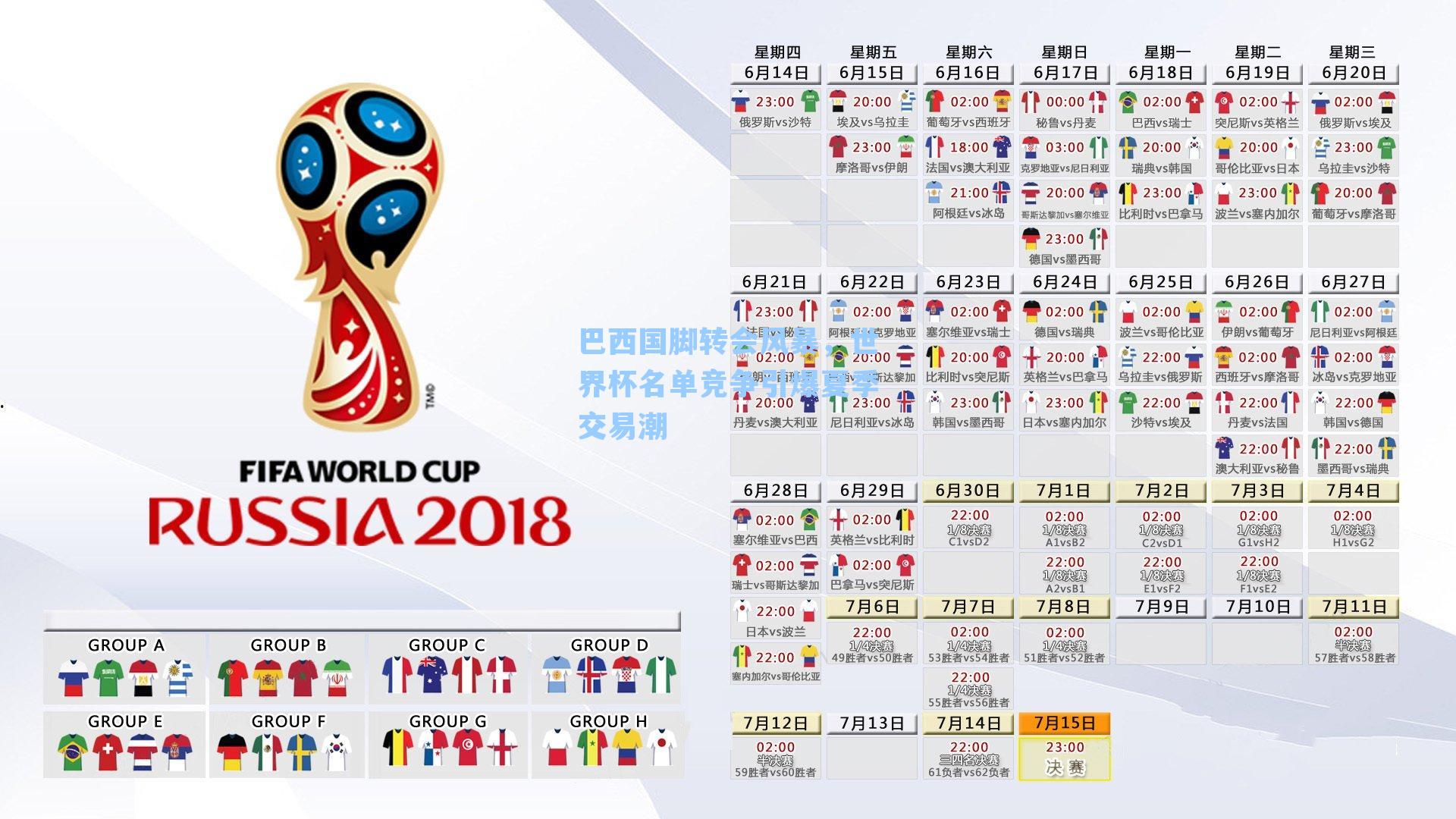 巴西国脚转会风暴,世界杯名单竞争引爆夏季交易潮